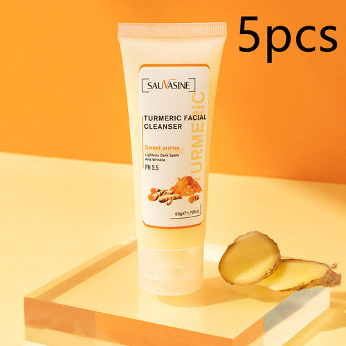 GlowRoot™ Kit de Skincare con Cúrcuma – 5 Piezas para Piel Radiante