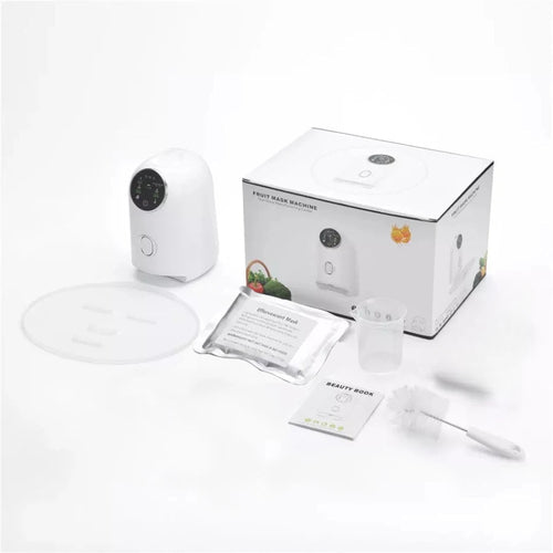 Máquina Inteligente de Mascarillas Faciales DIY: Tratamiento de Spa Facial con Frutas Naturales.