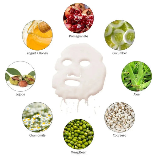 Máquina Inteligente de Mascarillas Faciales DIY: Tratamiento de Spa Facial con Frutas Naturales.