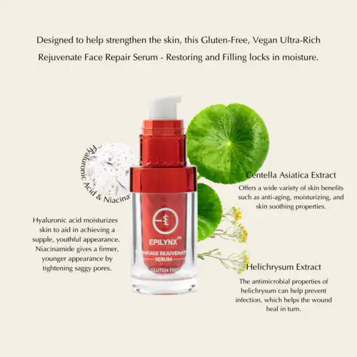 Suero Facial Rejuvenecedor Enriquecedor para Piel Madura – Renovación