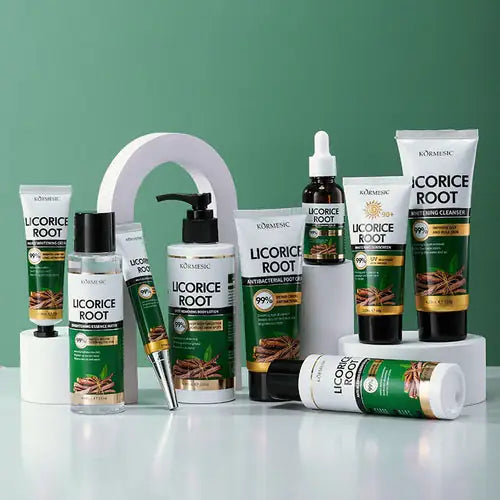 Kit de Cuidado Corporal Licorice Root™ – Serie Skincare de 10 Piezas