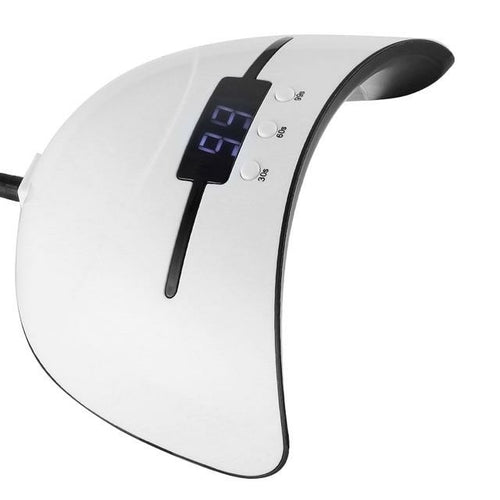 Lámpara UV LED Secado Uñas 36W - Sensor Automático Manicura Gel Semipermanente